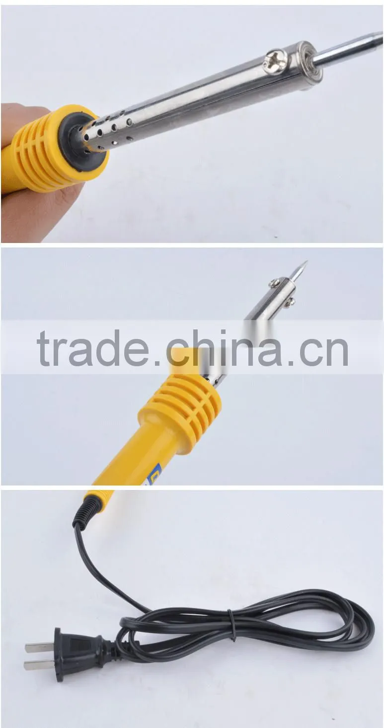 electric soldering iron,plastic handle soldering iron,external heated soldering iron