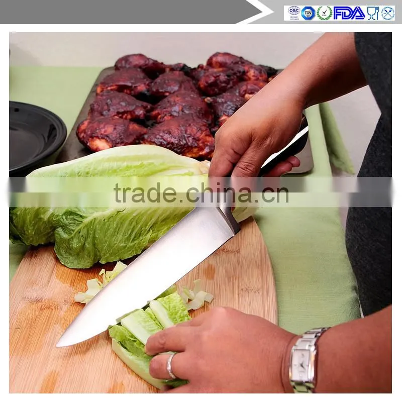 Stainless Steel and Impact Resistant ABS Handles 8" Chef Knife and 5" Utility Knife