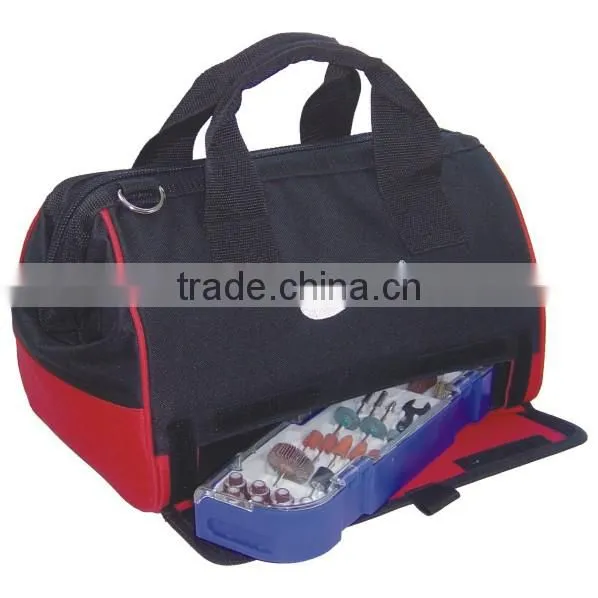 224-Piece rotary tool set and accessories in tool bag with GS UL EMC CE