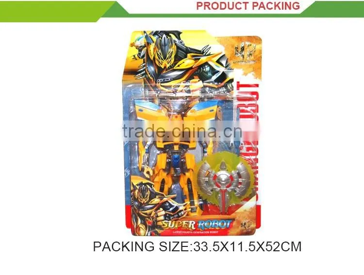 Wholesale plastic deformation educational robot kit for kids
