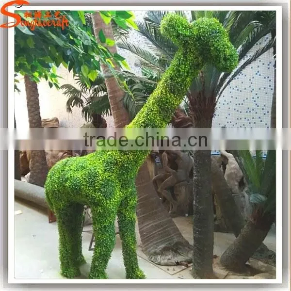 New style artificial grass topiary garden decoration sculpture artificial grass topiary
