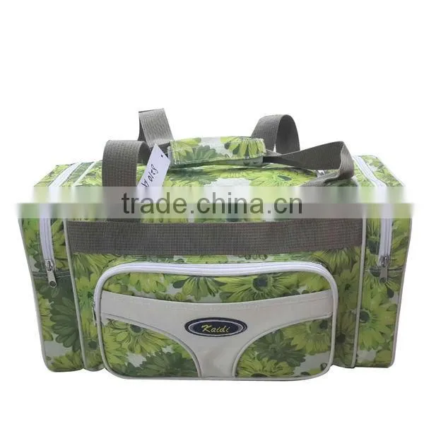 Trendy Rivet Printed Travel Bags Holdall Carying Cases
