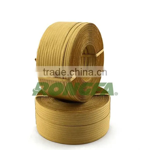15cm pre cut biodegradable natural twisted paper binding rope for agriculture