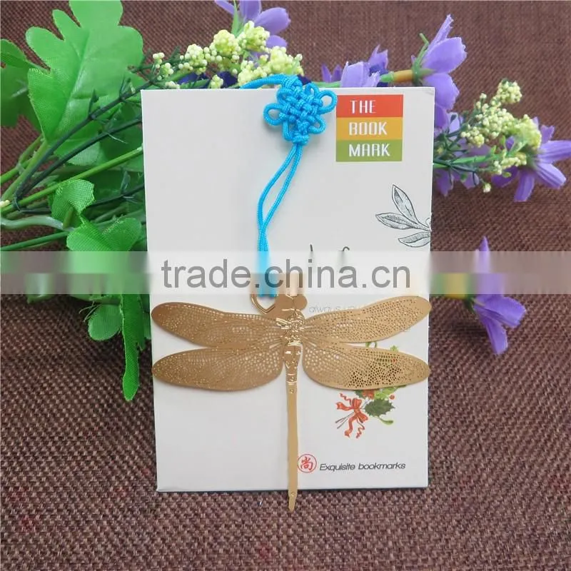 art & collectible fancy metal bookmark for souvenir and wedding decoration gifts