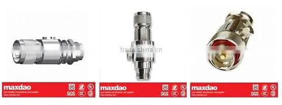 RF Coaxial N Male Connector For feeder cable clamp rf connector