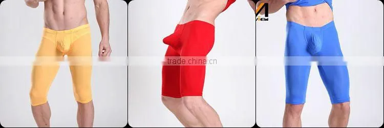 2014 Hot Sale Sexy Thin Men's Long Johns Underwear Long Sleeve Breathable Body Shaper SM03-13