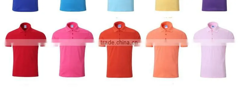 New Design High Quality Custom Logo 100% Cotton T Shirt Mens Polo Shirts Short Sleeve Bulk