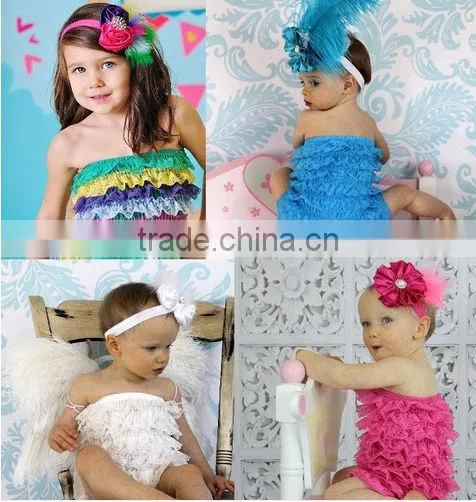 New Arrivals Lace Baby Petti Romper Hot Sale Baby Girl Lace Romper