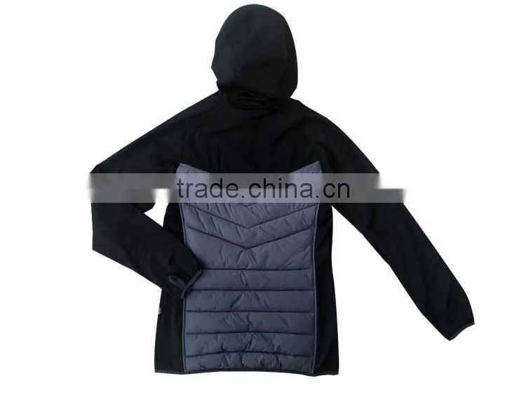 Wholesale fitness clothing padded coat warm down jacket