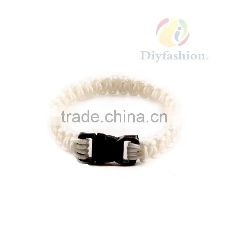 Hot Selling Various Color Paracord PC6005-2 Weave Paracord Bracelet