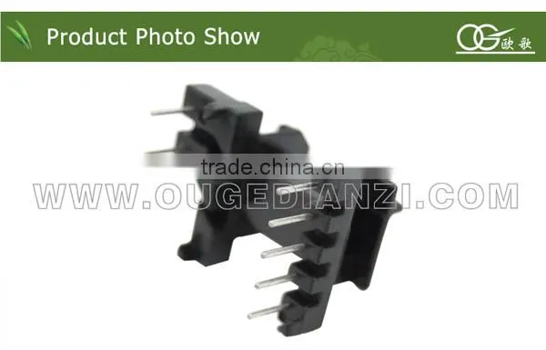 EF2006-1 PIN5:2 horizontal bobbin 220v 12v 200 va transformer bobbin