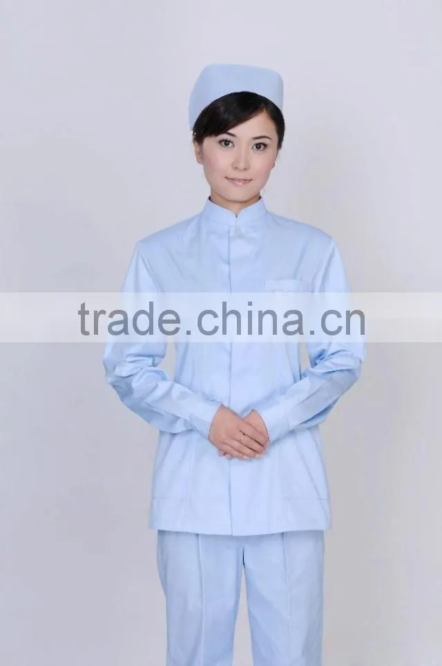 CVC50/50 100X52 150GSM hospital scrub fabric