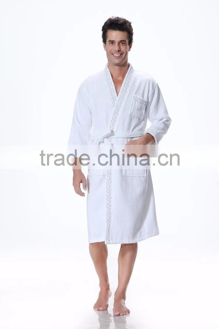 Bath robe hotel high quality cotton breathable