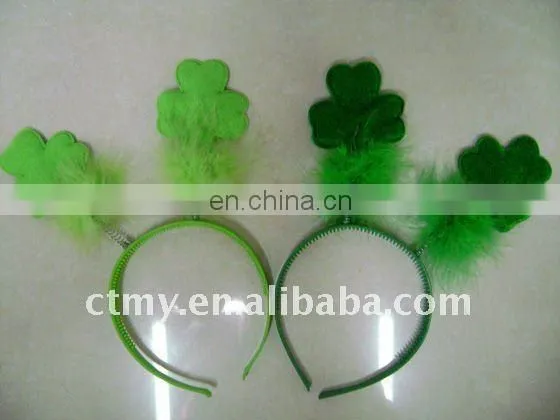 promotion st.patrick's day headbands/hair bands