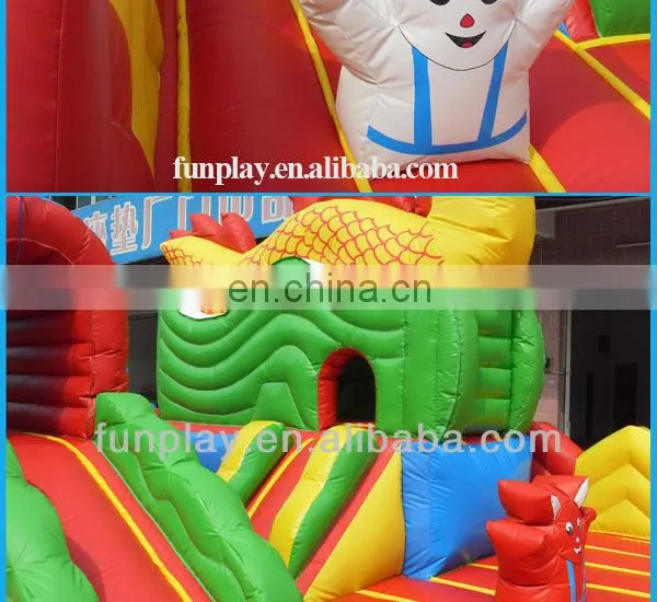 Cheap Kids Inflatable Amusement Park Customized Giant Inflatable Amusement Park Inflatable Fun City