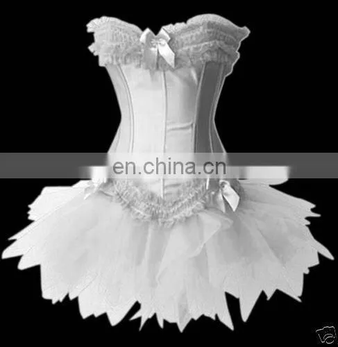 black and lace corset tutu dress