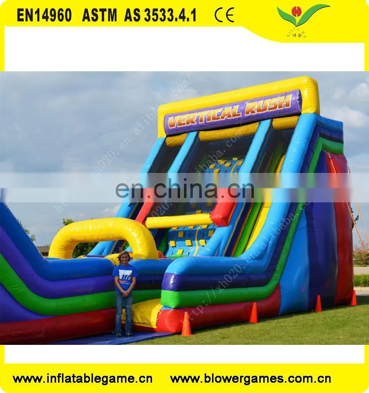Outdoor commercial PVC tarpaulin Inflatable obstacle course equipment for adults