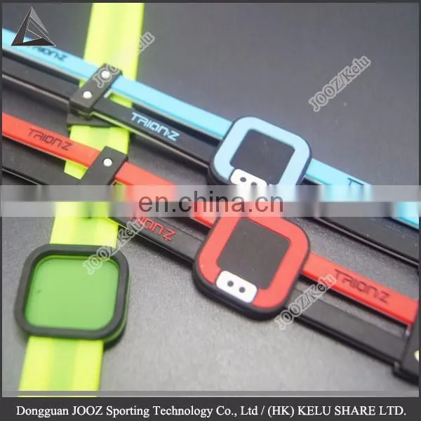 OEM 3d rubber silicone watch band silicone bracelet custom