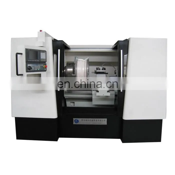 CNC550B-1 horizontal Slant Bed cnc lathe machine siemens 550series with Lineal guide