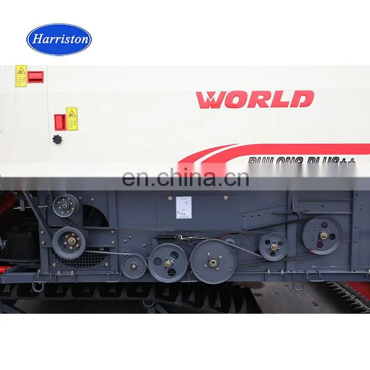 Use 88HP turbo engine Combine Harvester machine