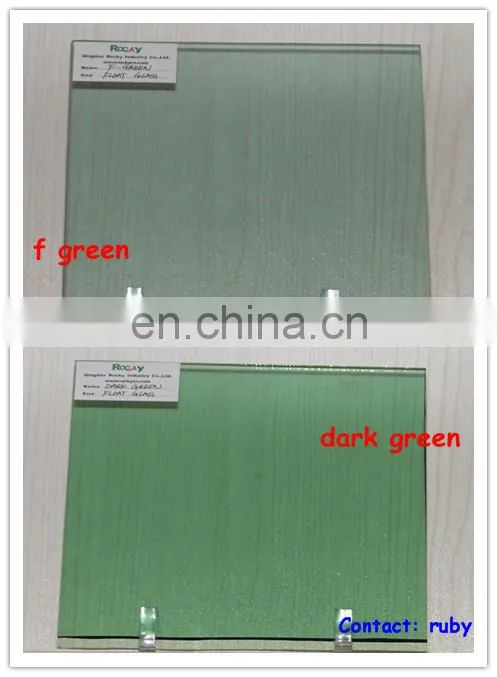 4mm 5mm 6mm Clear Dark Green Blue Bronze Grey Pink Black tinted colored Float Glass