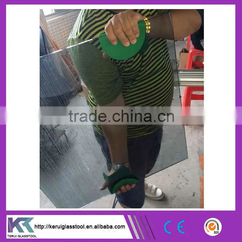 glass tool green protective hand pad for glass handling (V115)