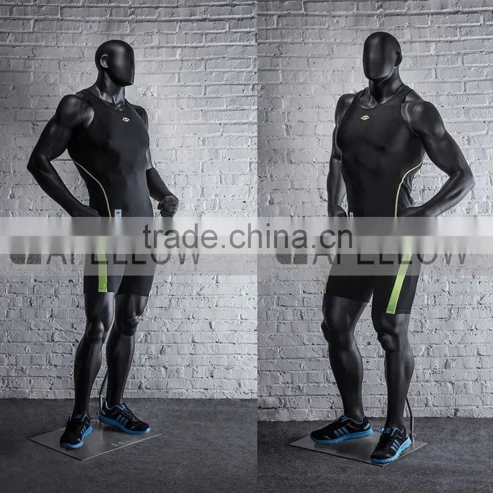 Fiberglass Muscle Mannequins Athletic Sport Dummy Manikin MAS-1B