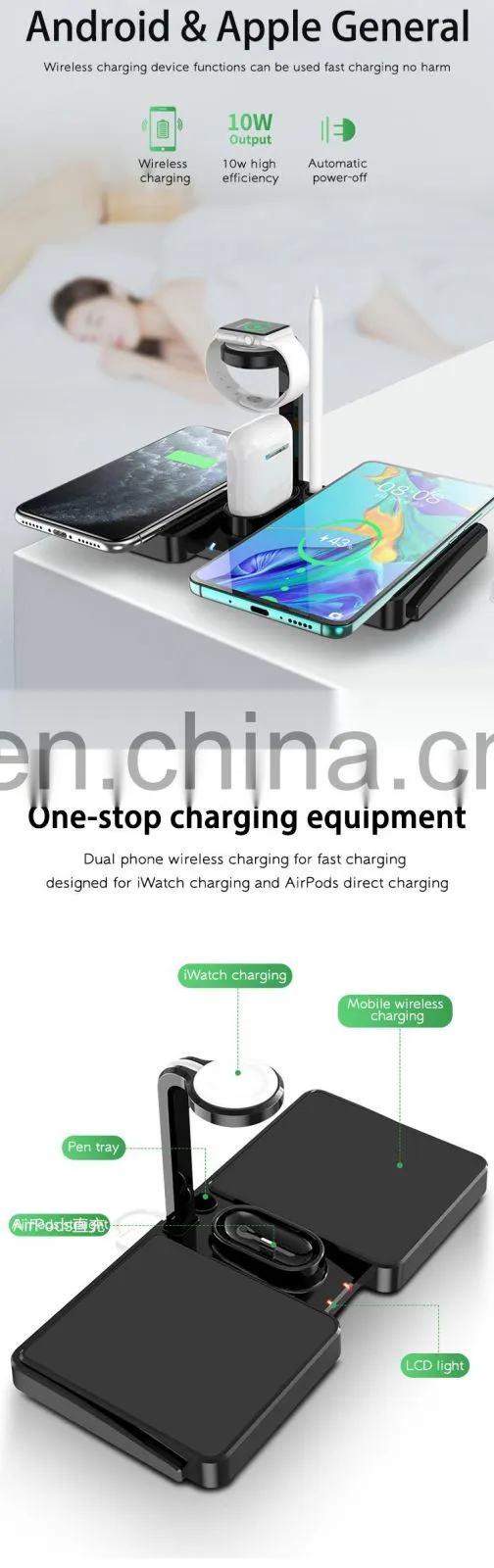 4 In 1 Charger New Product For 2020 New Product Mobile Phonesfor Iphone 8 Plus Phone Charger Wireless