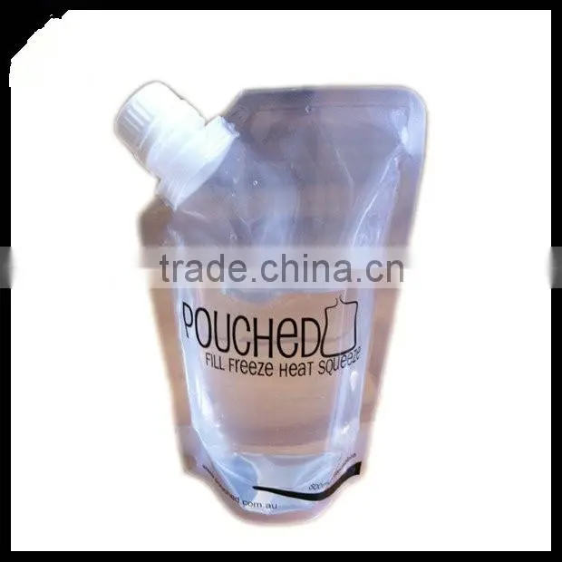 customer printed china made plastic spout pouch