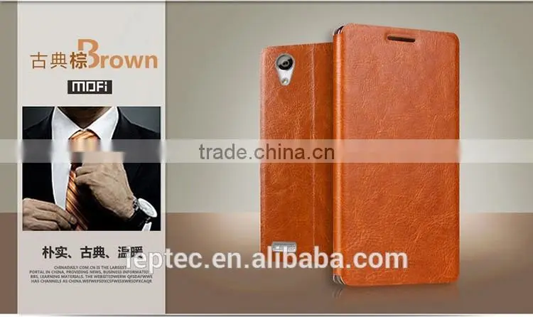 MOFi Wholesale Flip PU Leather Cell Phone Cover for OPPO A51, TPU Stand Back Cases