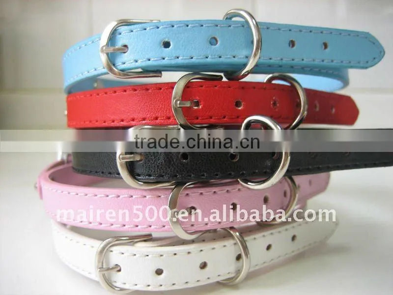 Dog collars and leashes