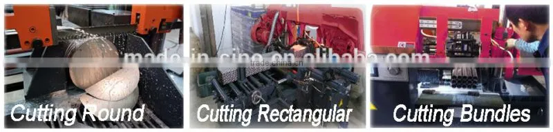 Metal bandsaw cutting machine GZ-4230 Portable Band Sawmill