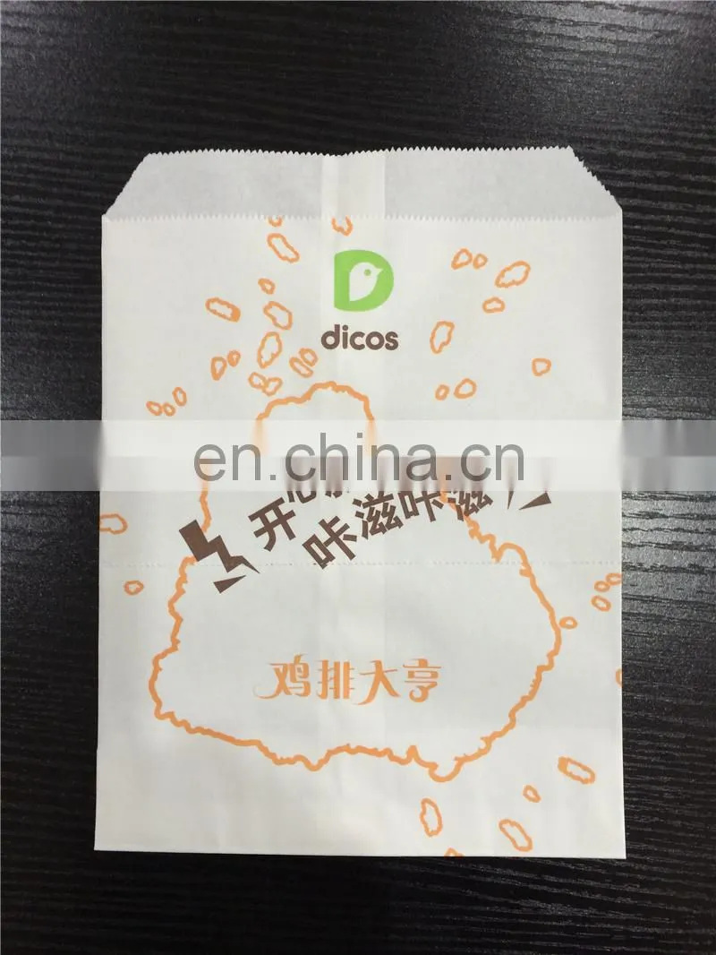 HSD400 Small Mini Used semi Automatic Flat V Bottom Food Shopping Paper Bag Making Machine