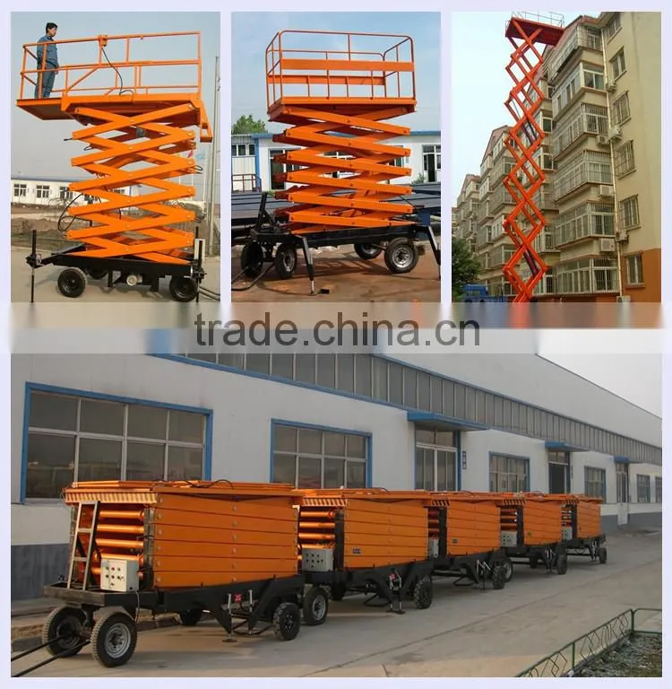 Electric suspended platform, portable platform
