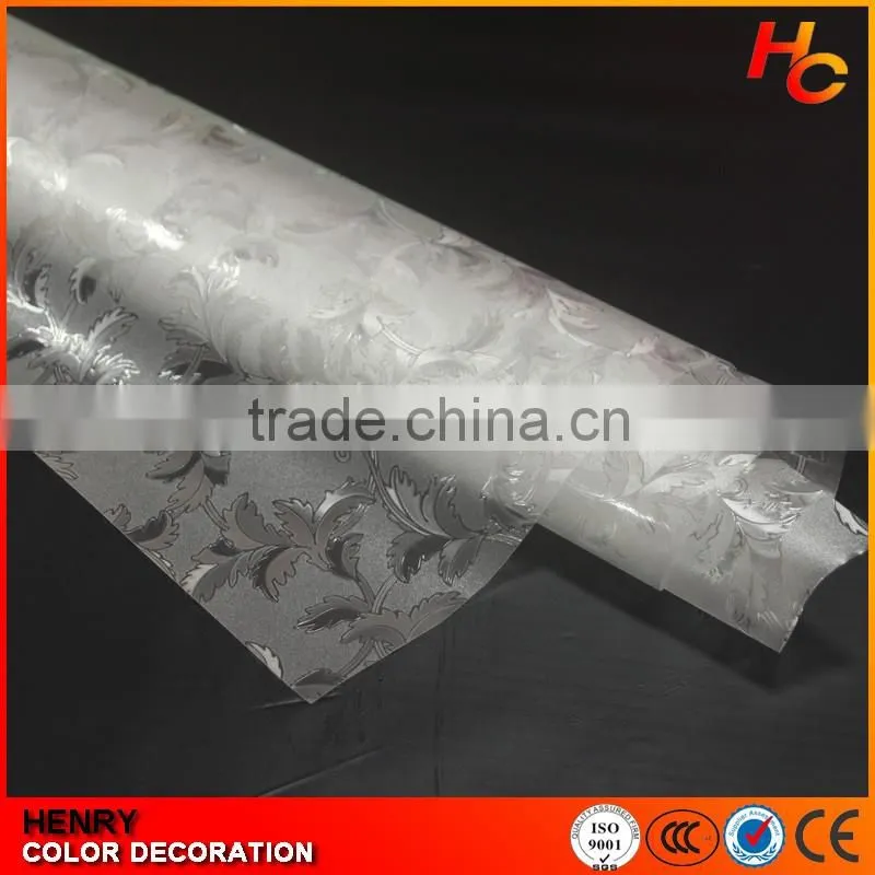Wholesale self adhesive decorative privacy window film for home or office