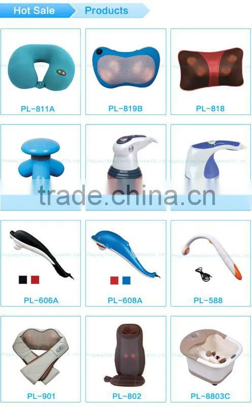 2014 best selling product back roller massage cushion
