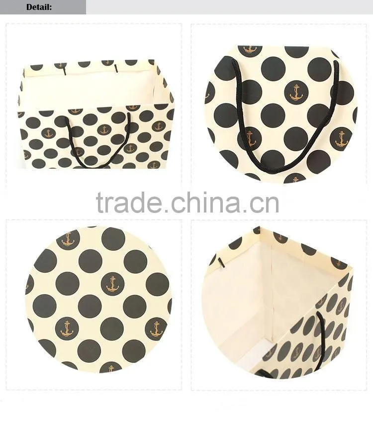 dot stamp fancy paper gift bag ladies bra packaging bag