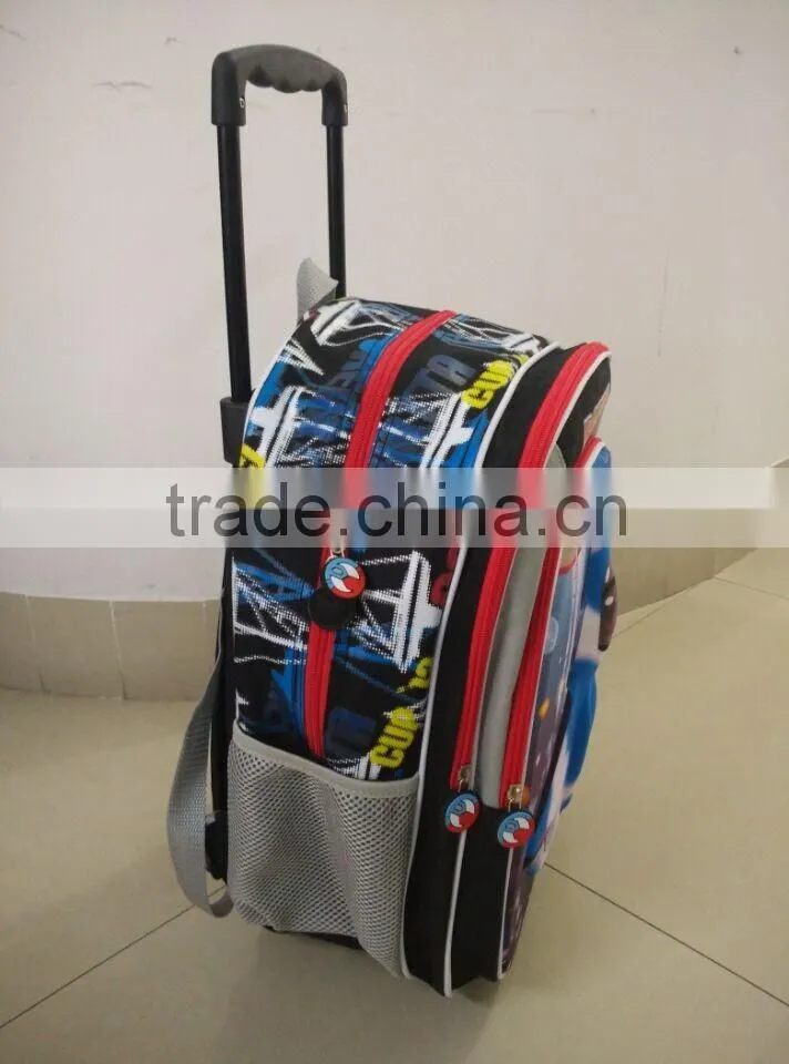 Kids school trolley bag with wheels