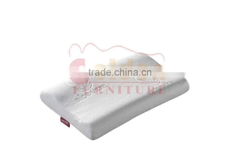 Health care bamboo memory foam pillow in travel use and home use
