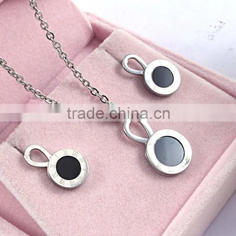 2016 summer series fashion bridal jewelry set,Silver Costume Jewelry, Stainless