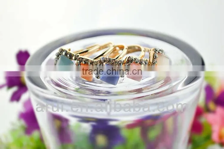 2013 Drill Pink Ring Design Diamond Jewelry Infinity Rings