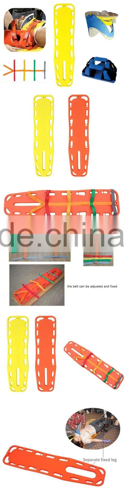 High strength strong immobilization long spine Board and endurance