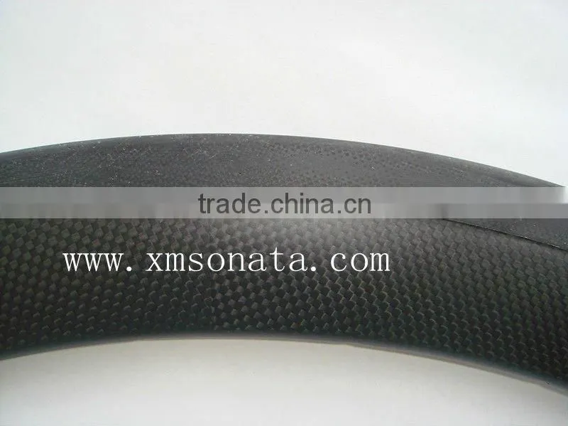 full carbon fiber wheels road bike rims 50mm clincher 700C