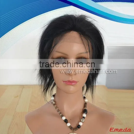 wholesale cheap human hair photos of wigs for men lace wig man