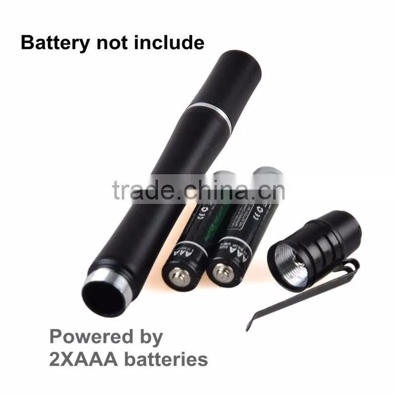 Pen Black Light Flashlight 0.5W Mini UV LED Pen Light Detector Portable UV Light