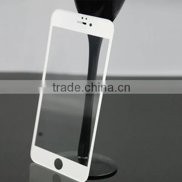 Best quality 100%Full Cover 9h 0.26mm 2.5D For Iphone 6/6s Tempered Glass Screen Protector
