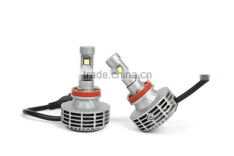 High quality auto headlight led 6 generation h9 with 5 color available led headlight bulb