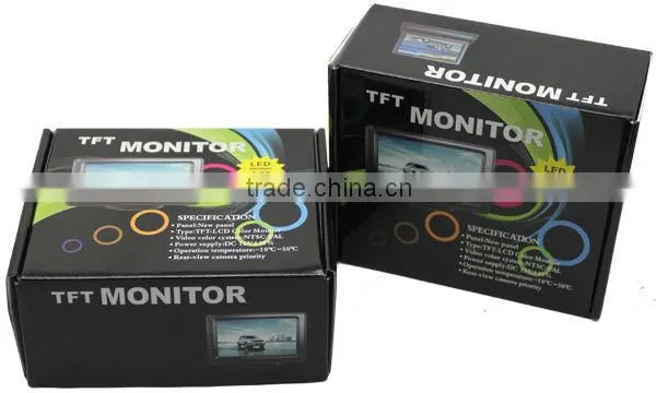 RV-3502 Smart Car rear view Parking system with 3.5inch digital screen monitor