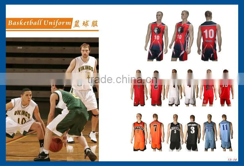 100%polyester sublimation new style basketball jersey
