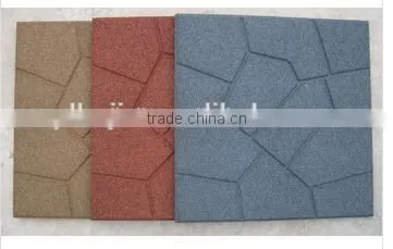 Automatic Rubber Flooring Tile Vulcanizing Machine / Outdoor Rubber Tile Making